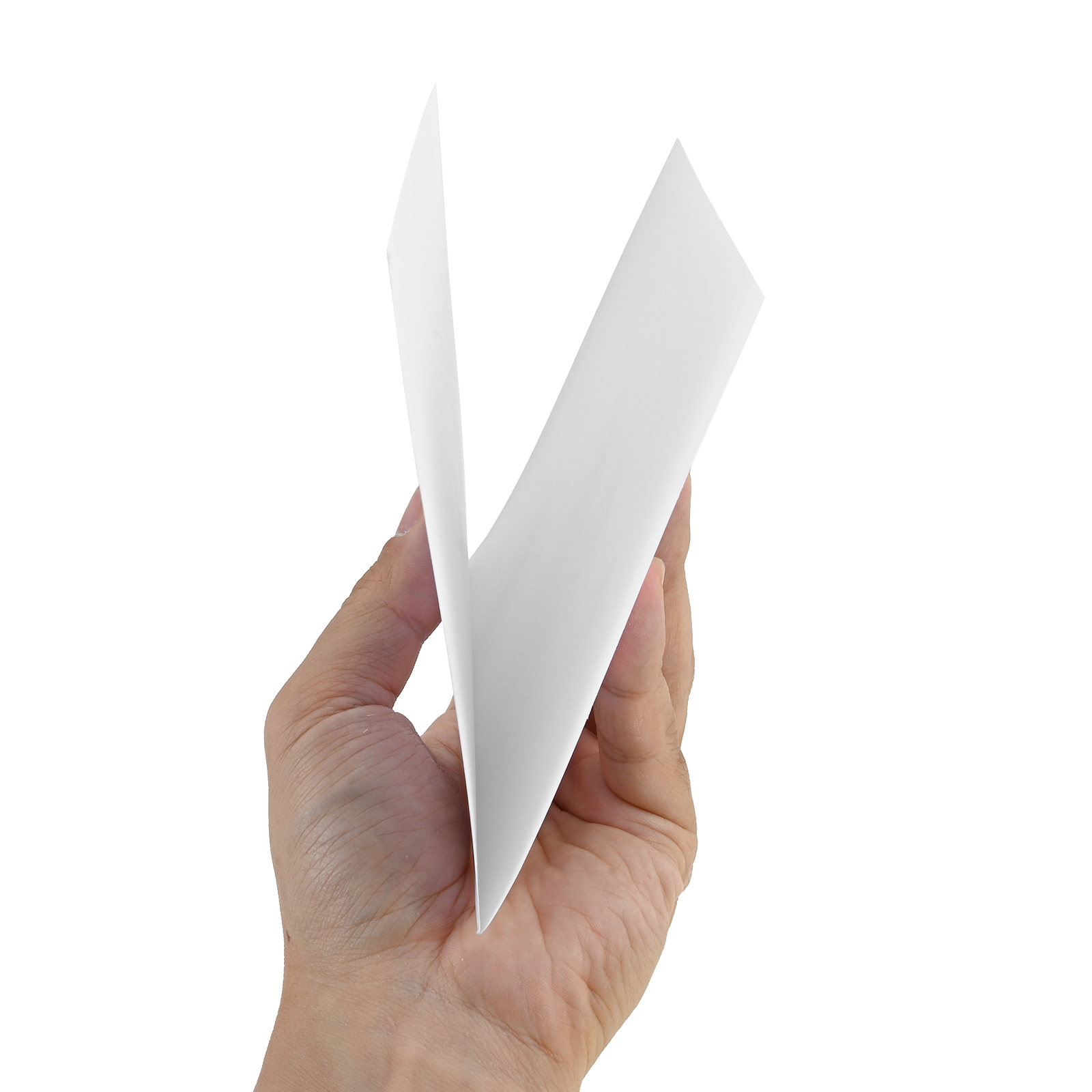 Papercraft Supply Invitation - 50枚入り ホワイトカードストック バルク 5x7インチ 無地カードストック 折り畳み式