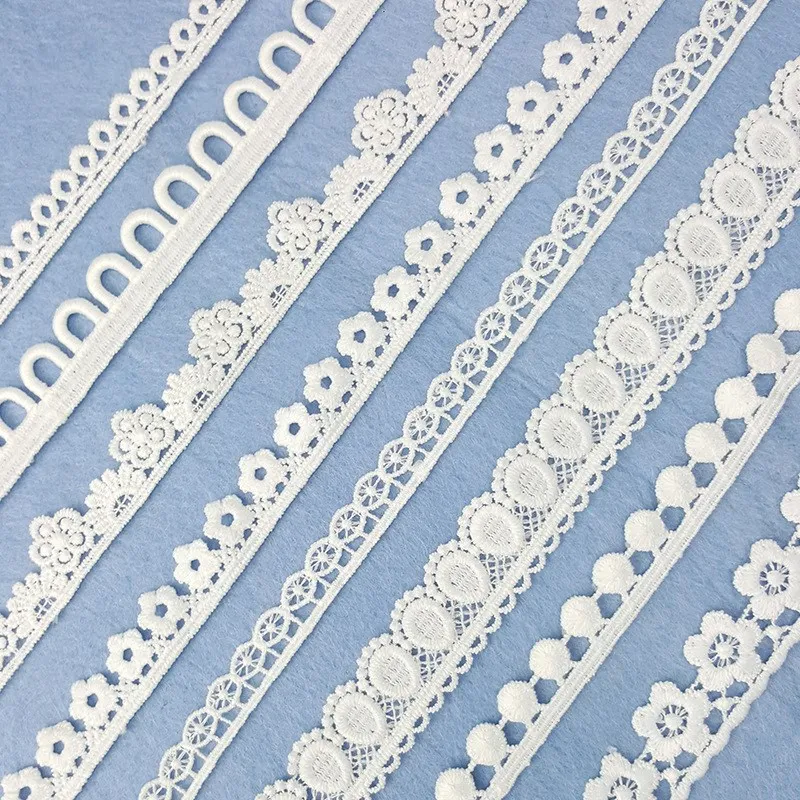 Wedding Water Supply - 美しいレースの刺繡リボン,10ヤード,日曜大工のアクセサリー,生地の縫製用品,衣類