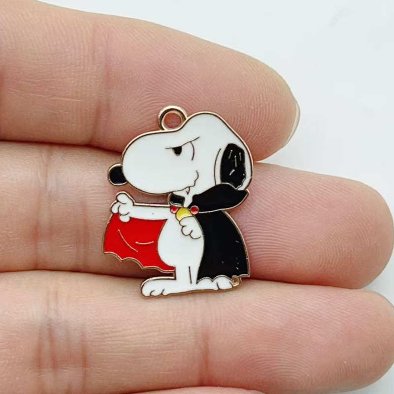 10 個かわいいハロウィン漫画子犬合金エナメルチャームカボチ - Wedding Yes のレビューと価格