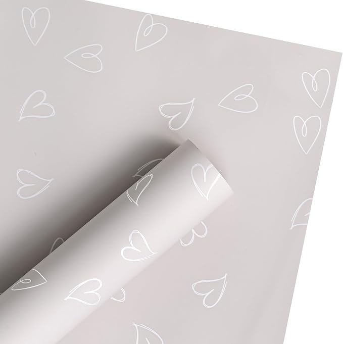 20枚入りフラワーラッピングペーパー - 22.8 x 22 - Wedding Water Supply のレビューと価格