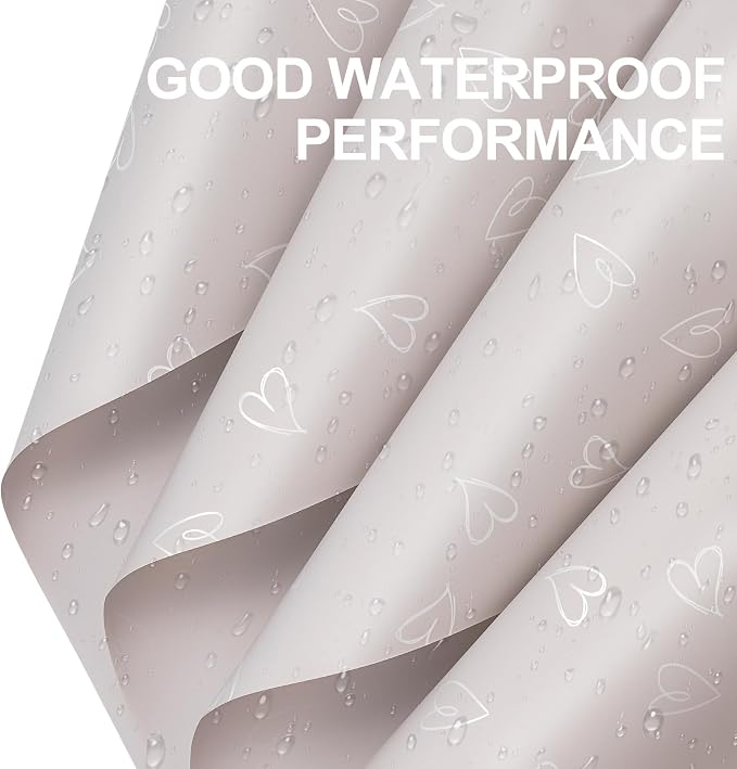 20枚入りフラワーラッピングペーパー - 22.8 x 22 - Wedding Water Supply のレビューと価格