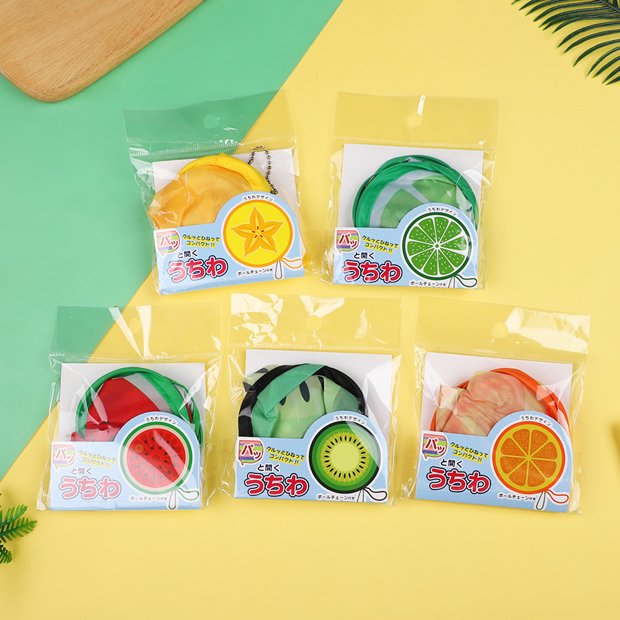 5 ピース/セットフルーツデザインハンドファン折りたたみポケ - Wedding Supply List のレビューと価格
