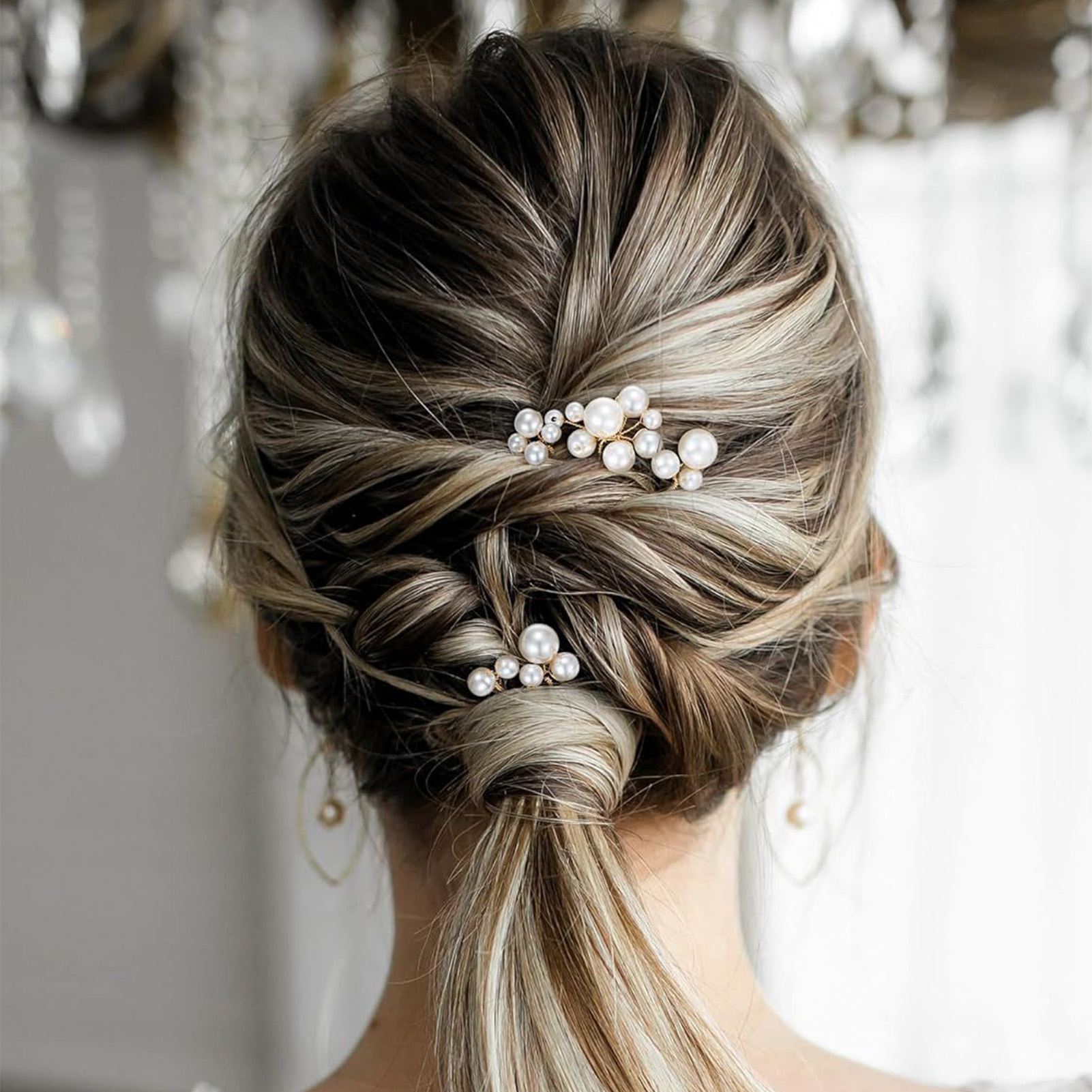 3 個の花嫁のヘアピントレンディなヘアクリップ U 字型合金 - Wedding Supply List のレビューと価格