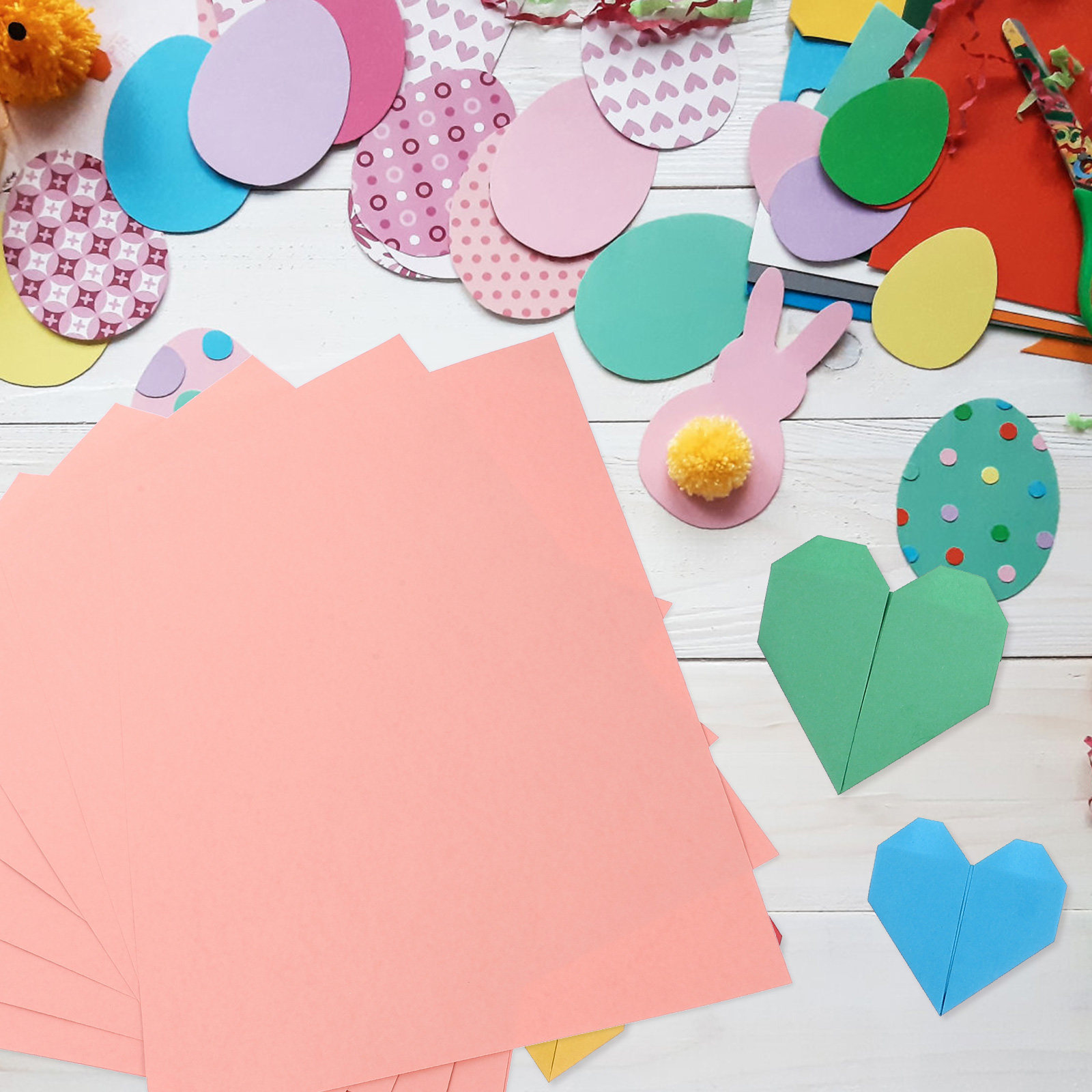 20枚入りピンク色のカードストック紙、DIYグリーティングカ - Papercraft Supply Invitation のレビューと価格
