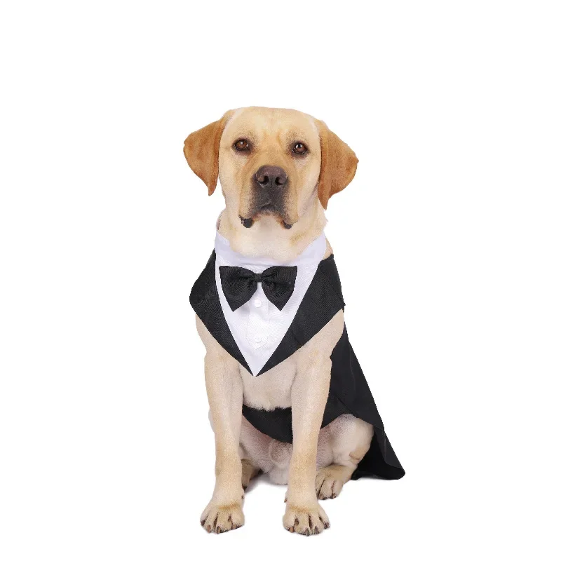 ペット用犬服 ウェディングシャツ ファッションパーティー シ - Suitsupply Wedding Tuxedo のレビューと価格