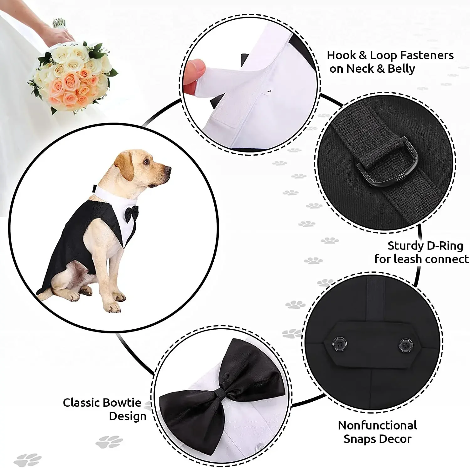 ペット用犬服 ウェディングシャツ ファッションパーティー シ - Suitsupply Wedding Tuxedo のレビューと価格