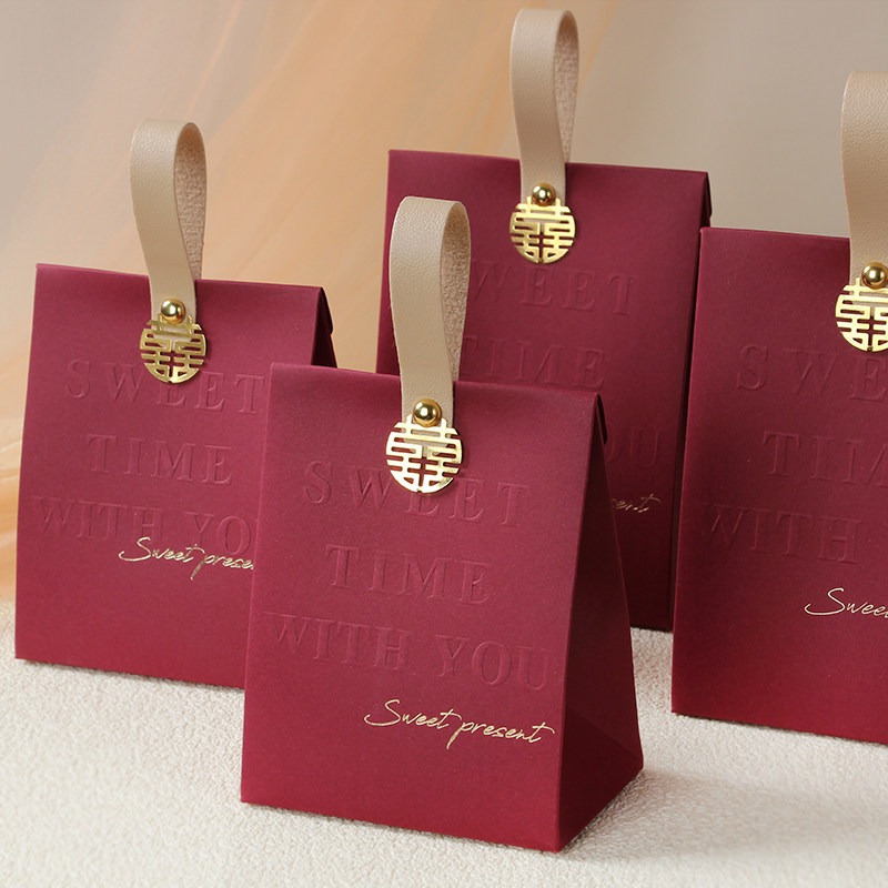 20/50 個プレミアムワインレッドギフトボックス結婚式手持 - Wedding Supply Wholesale のレビューと価格