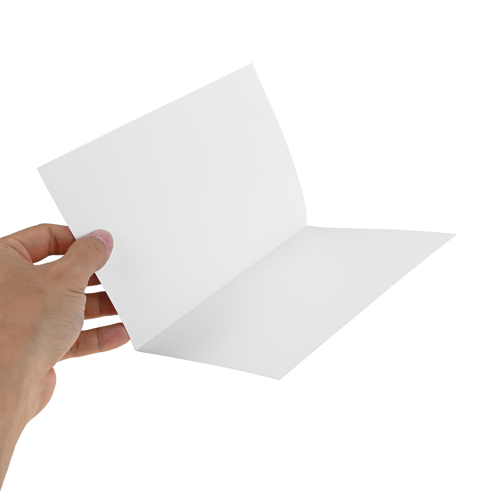 50枚入り ホワイトカードストック バルク 5x7インチ 無 - Papercraft Supply Invitation のレビューと価格