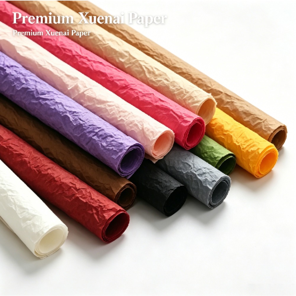 厚手のシュエナイクリンクルフローラルラップペーパーDIYギフ - Good Floral & Wedding Decor Supply のレビューと価格