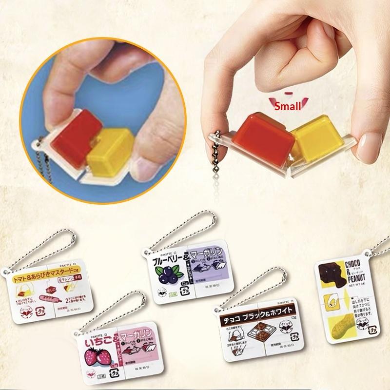 ミニジャムスナップフィジェットトイ 食品をテーマにしたソフト - Wedding Yes のレビューと価格