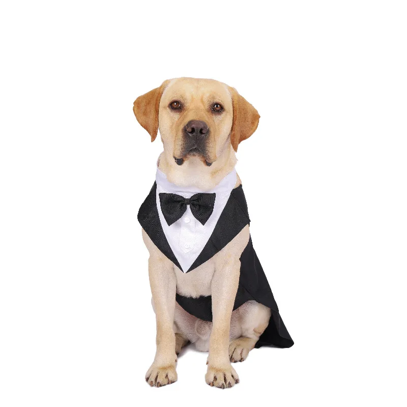 ペット犬服ファッションパーティーショーフォーマルスーツネクタ - Suitsupply Wedding Tuxedo のレビューと価格