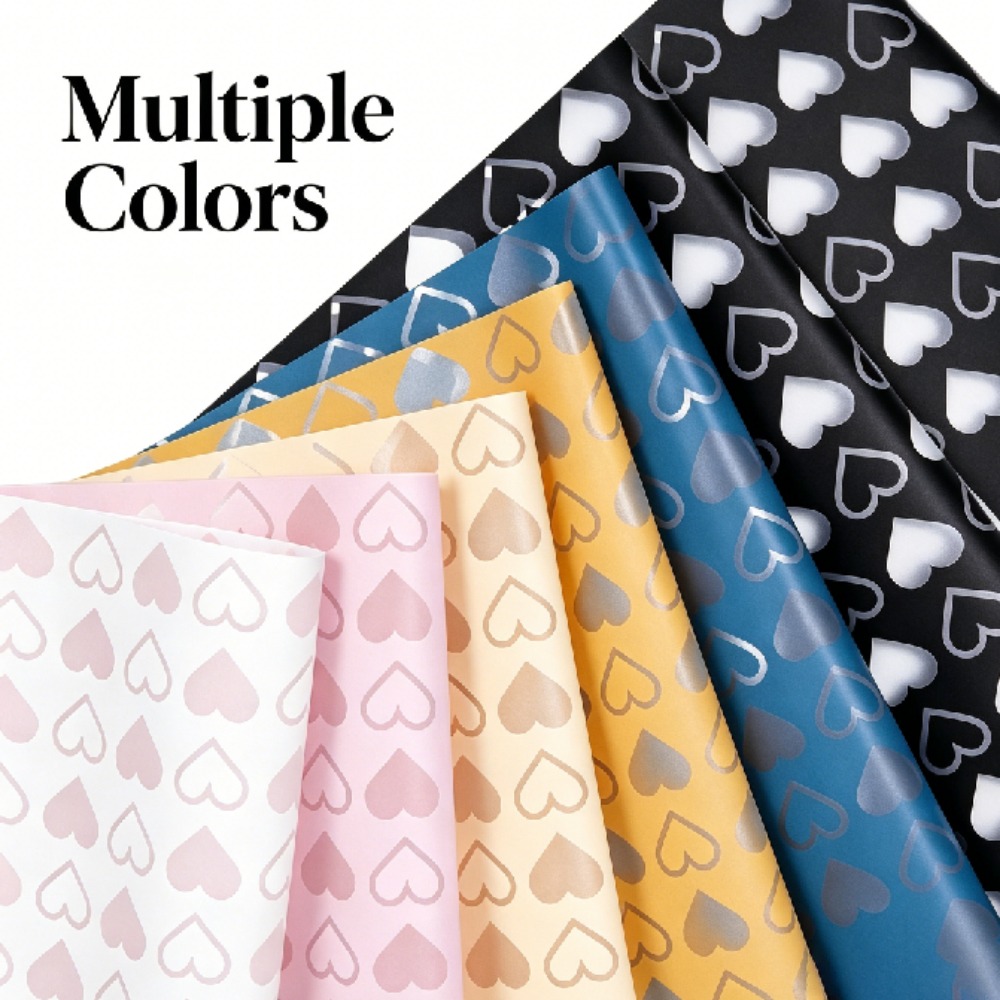 シルバーハートハンスフローラルラップペーパーDIYギフトブー - Good Floral & Wedding Decor Supply のレビューと価格